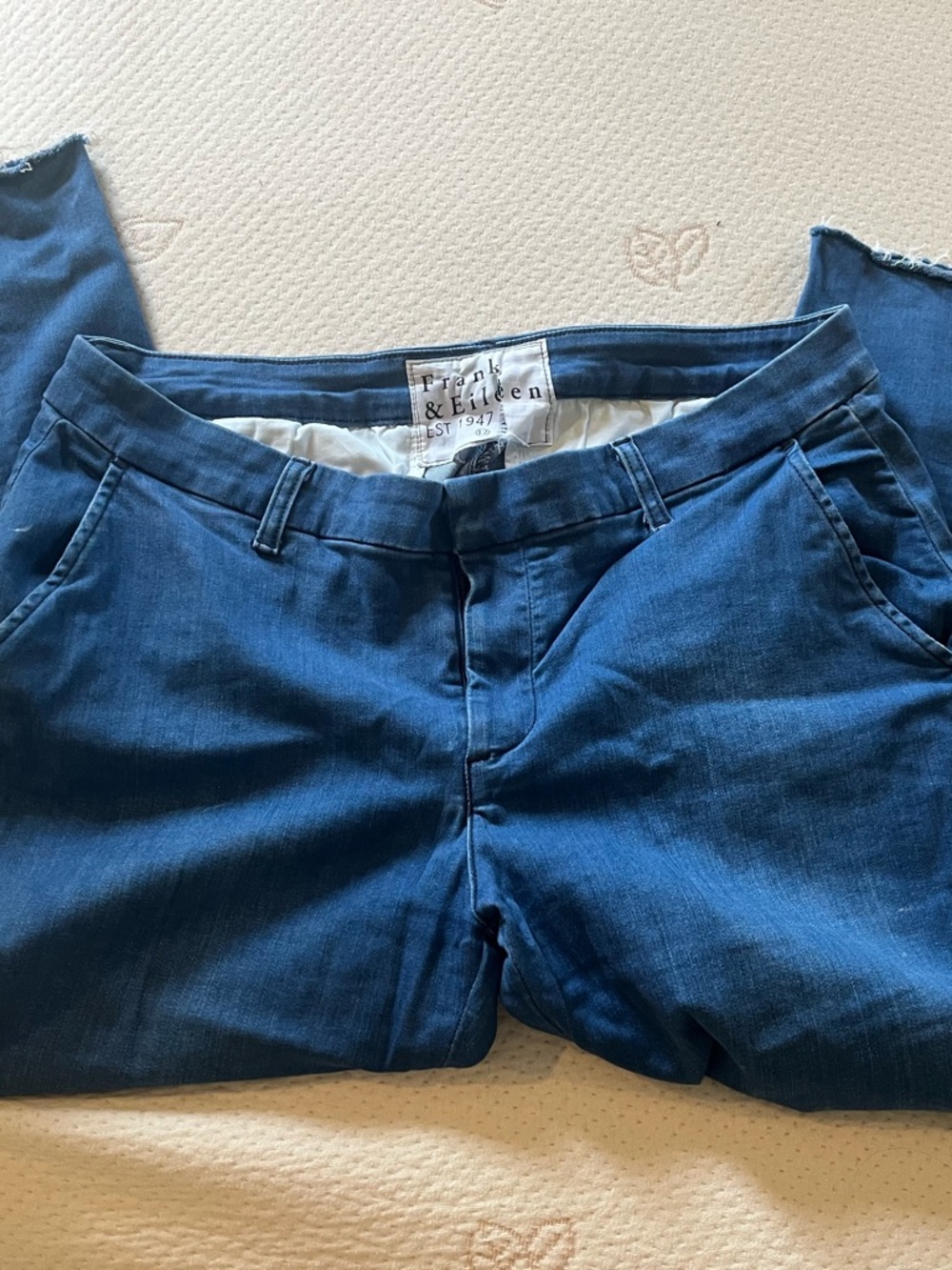 Frank & Eileen Deep Indigo Ankle Jeans - Wicklow